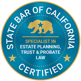 State Bar of California Specialist in Estate Planning, Trust and Probate Law